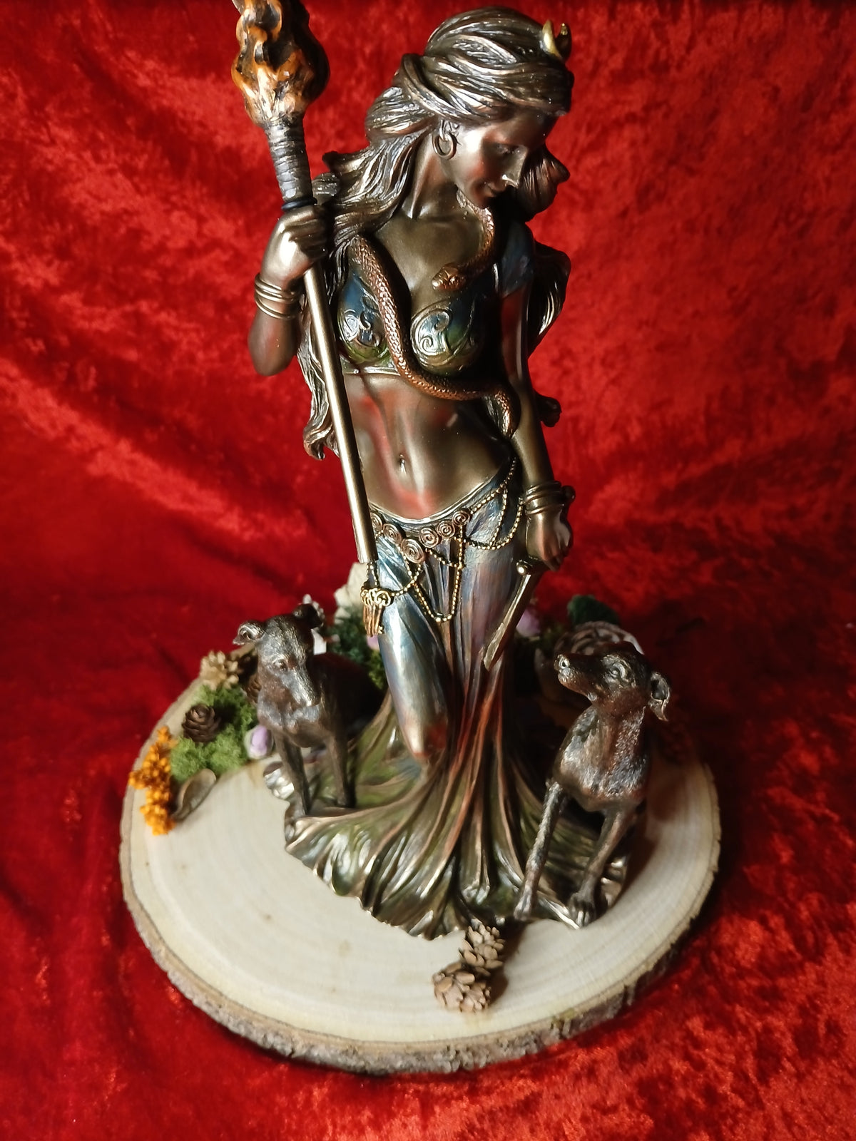 Statue Hécate 34cm