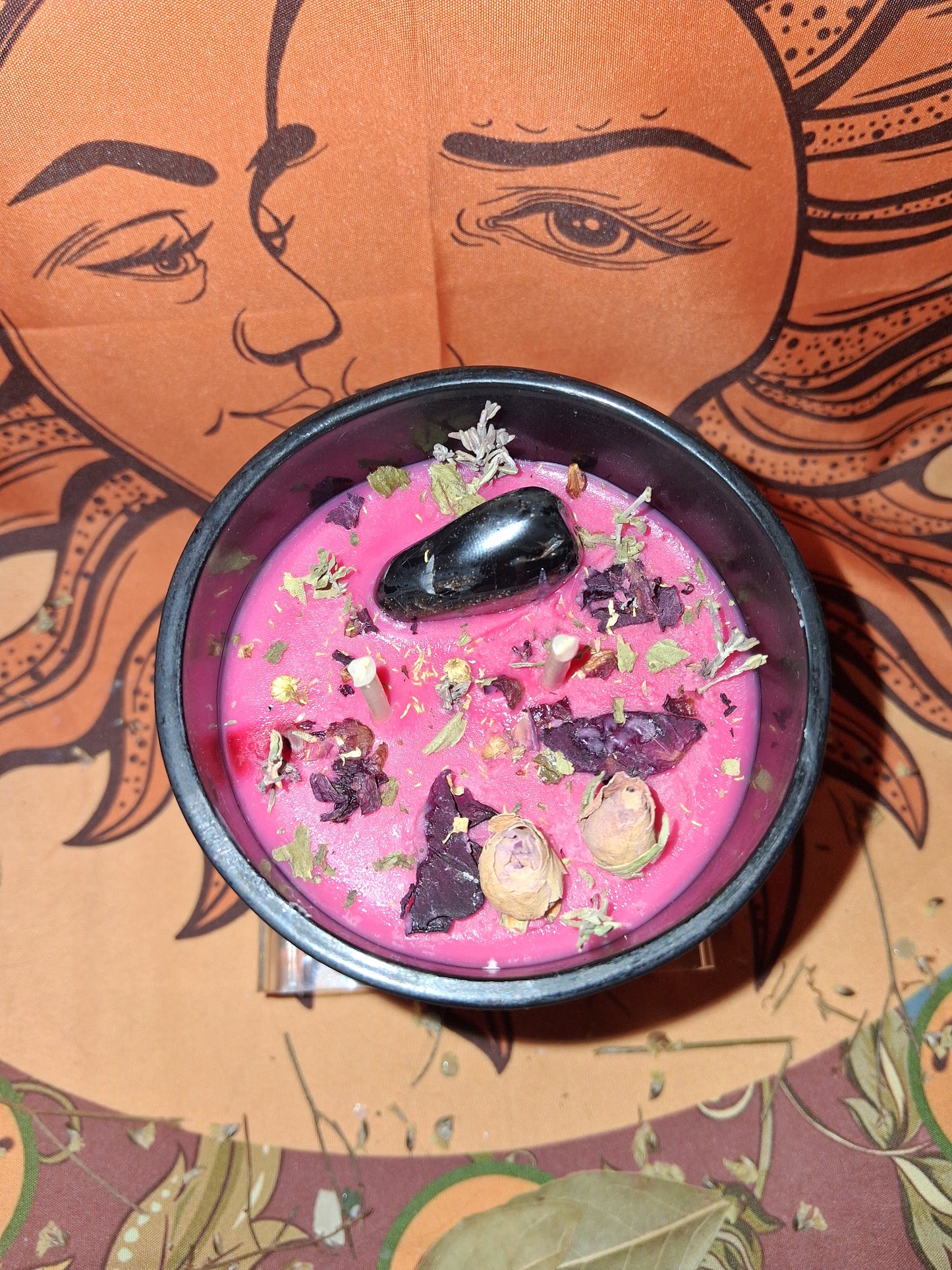 Bougie Baphomet " Le Fruit Défendu " parfumée