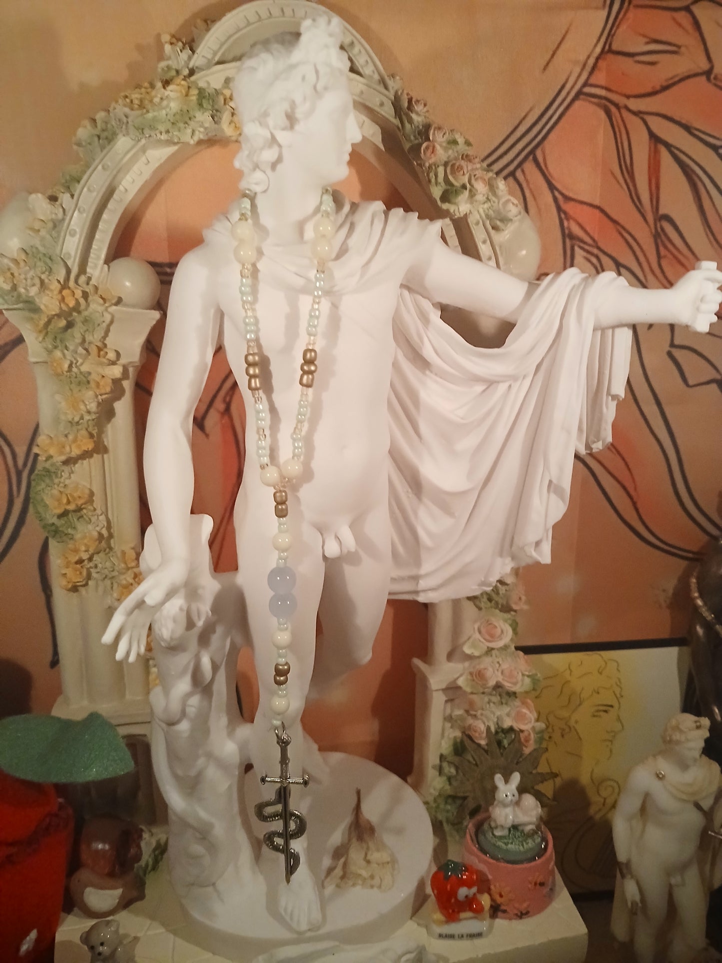 Bijoux de prière Athéna artisanale