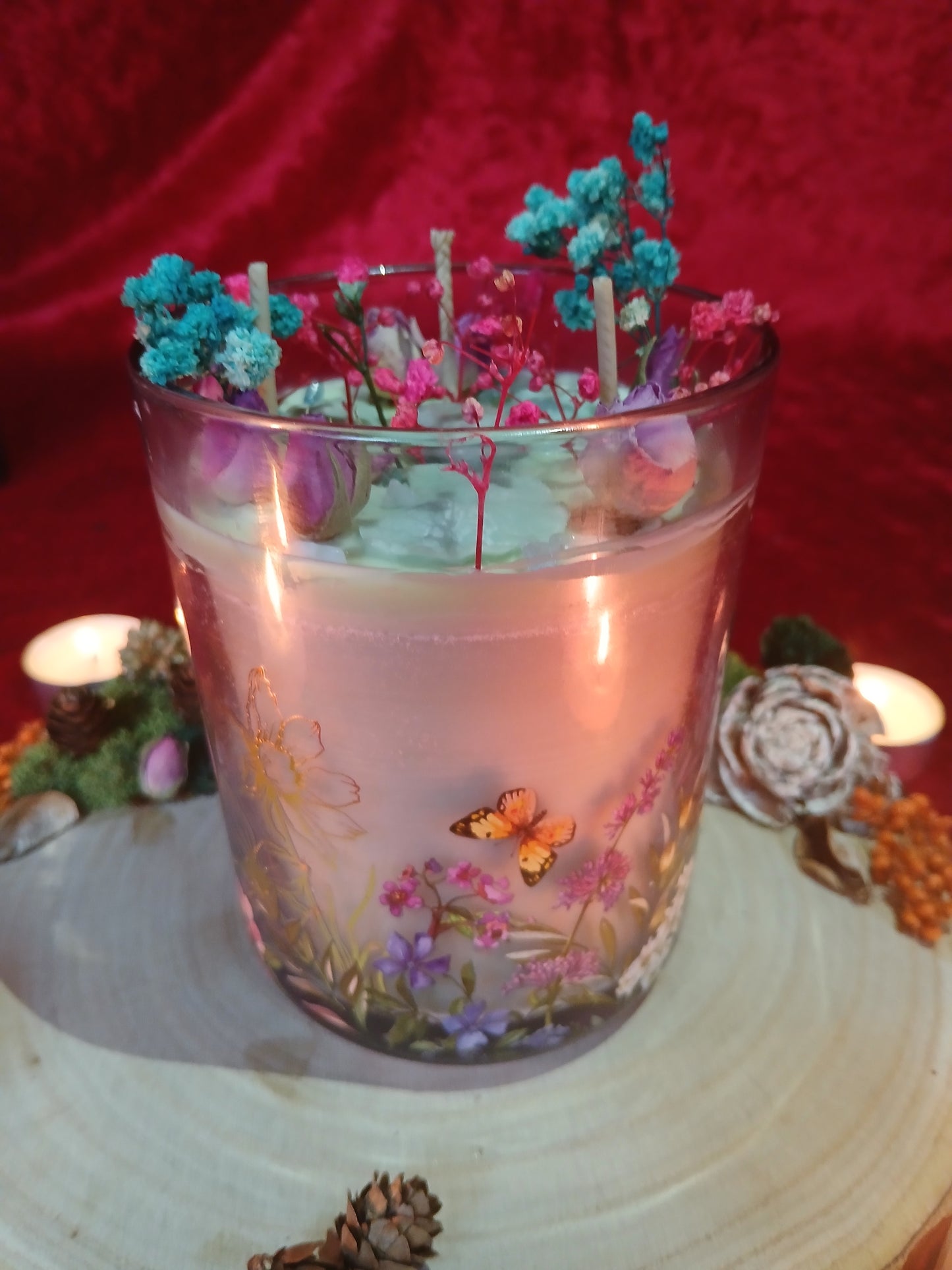 Bougie Artisanale Héra « Le Jardin d’Héra » parfumée