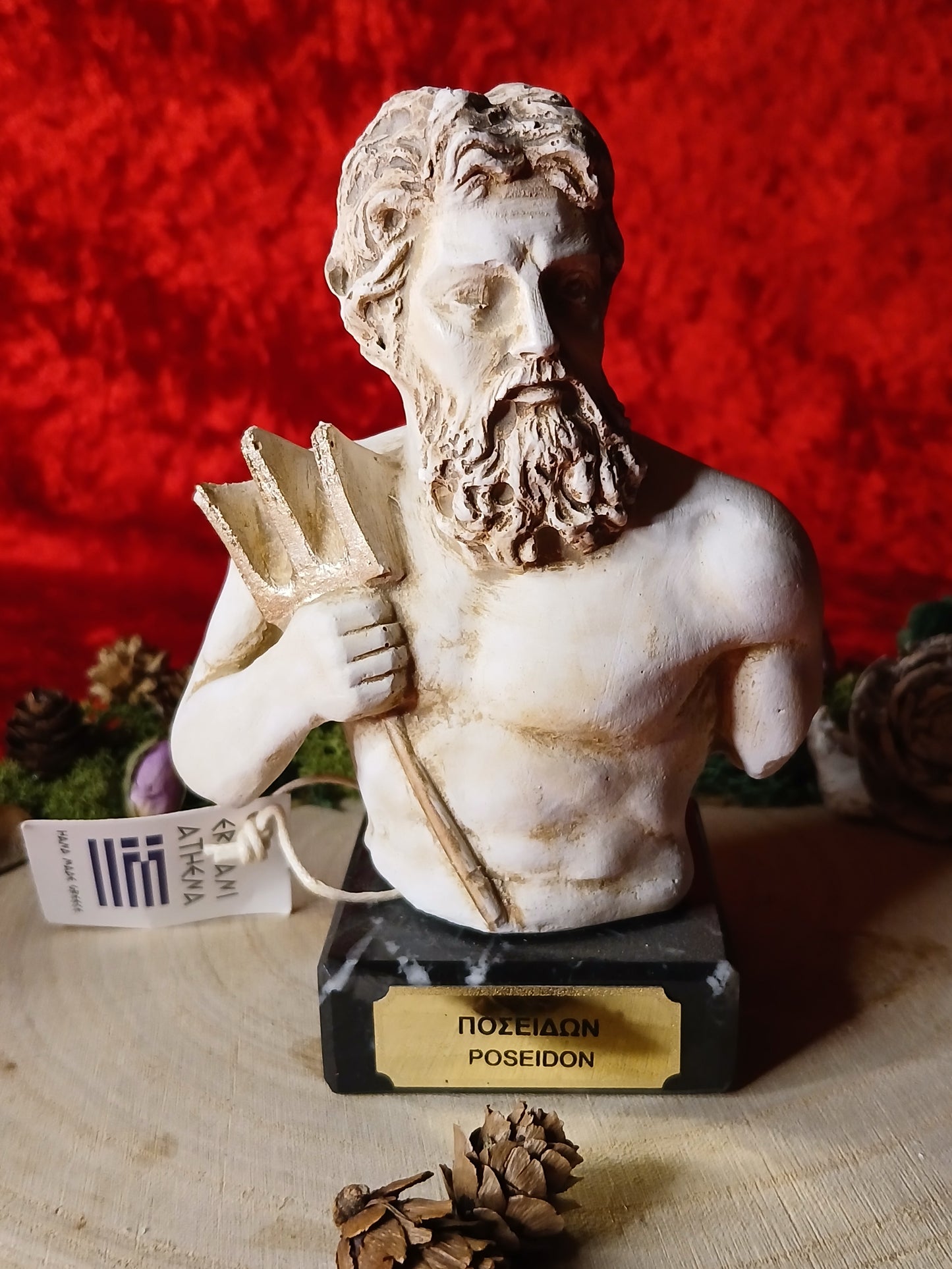 Statue Poséidon 15cm