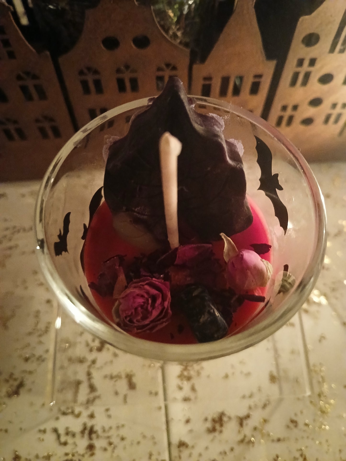 Bougie Artisanale parfumée "Passion De Samhain" 70ml
