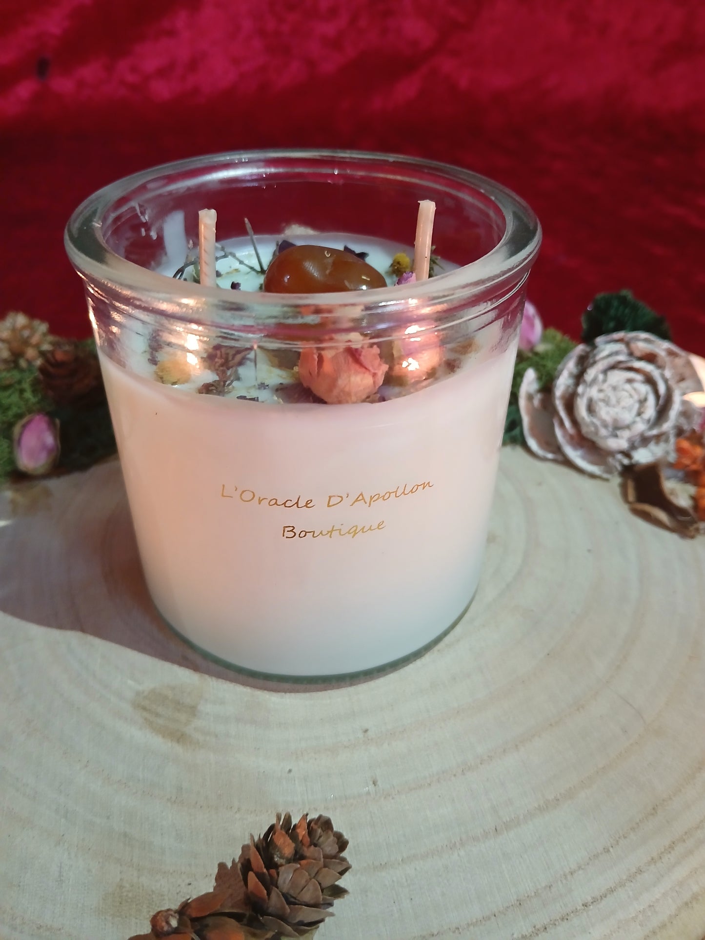 Bougie Artisanale " Gaia " parfumée