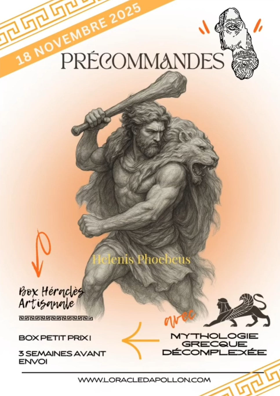 PRÉ-COMMANDES Box Dévotionnelle Héraclès