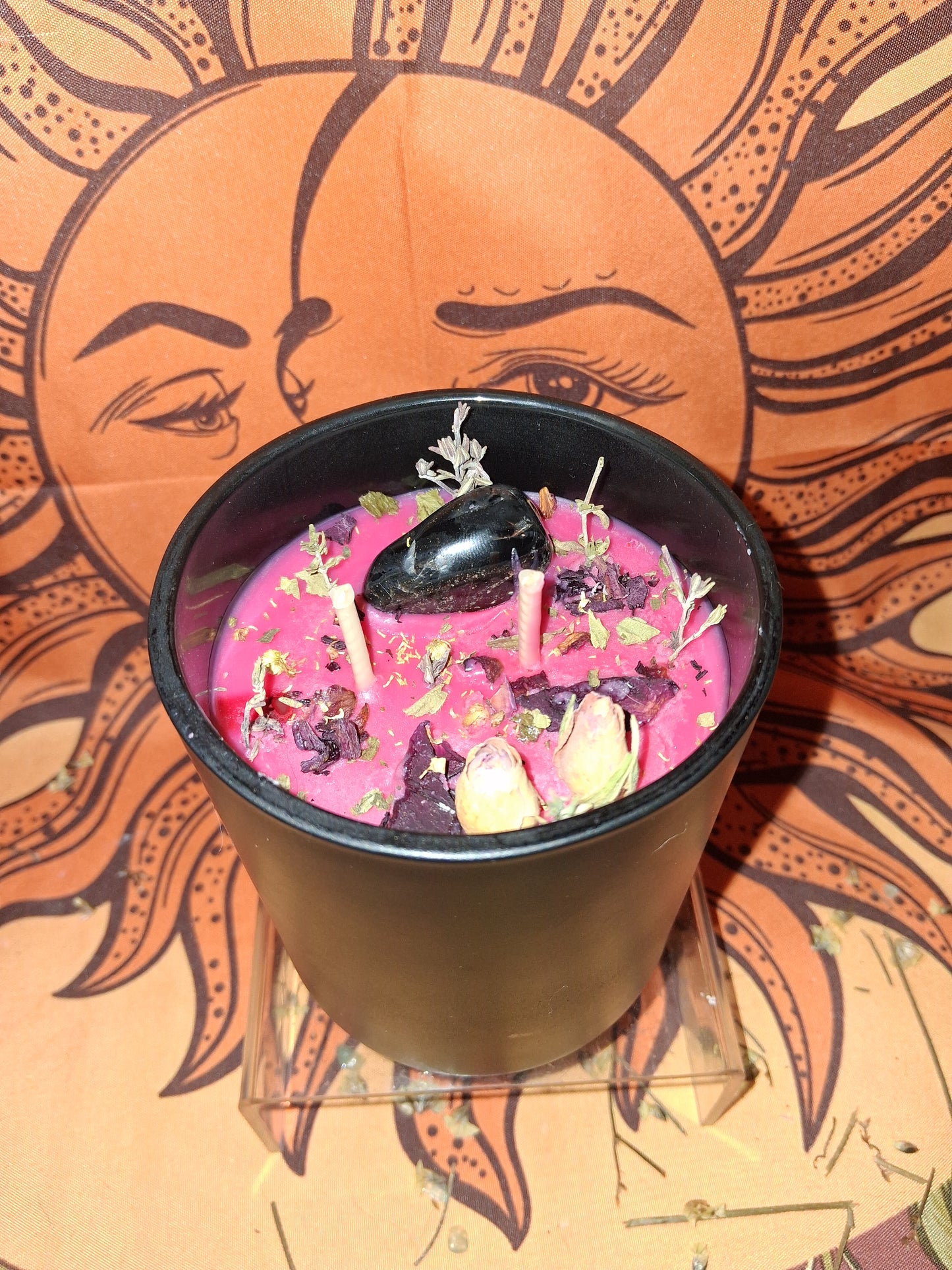 Bougie Baphomet " Le Fruit Défendu " parfumée