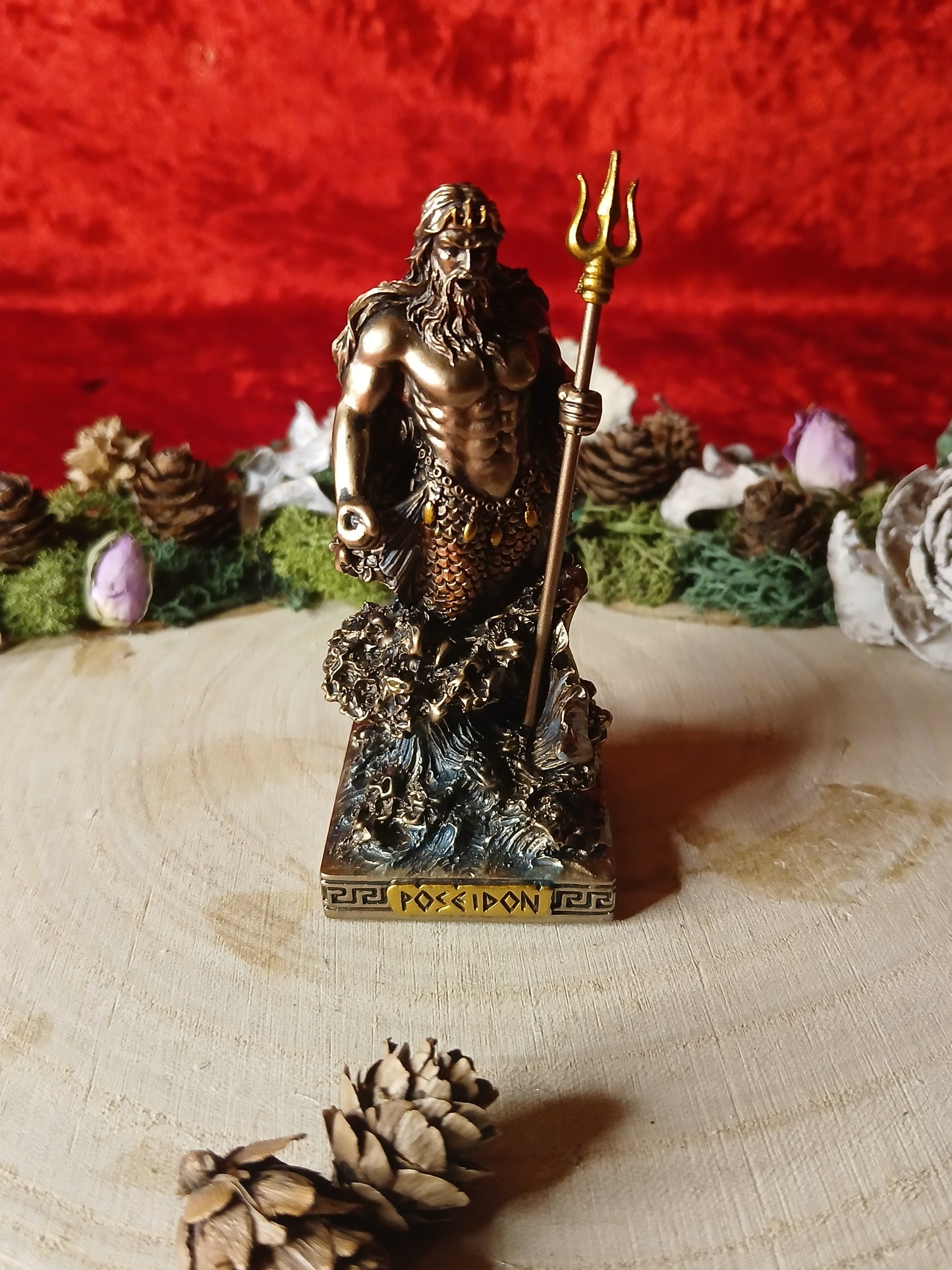 Statuette Poseidon 9.5cm