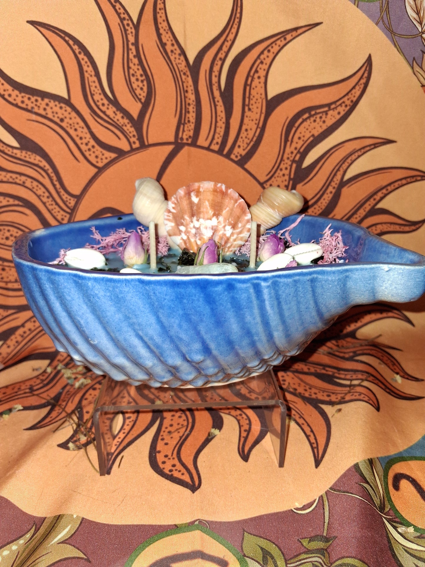 Bougie Artisanale « L’Antre de Poseidon » parfumée