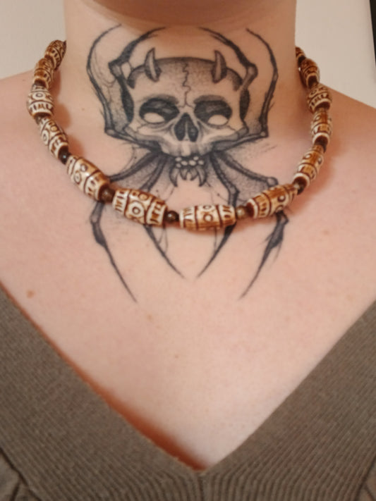 collier chamanique tibétin