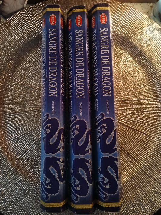 Encens sang de dragon bleu