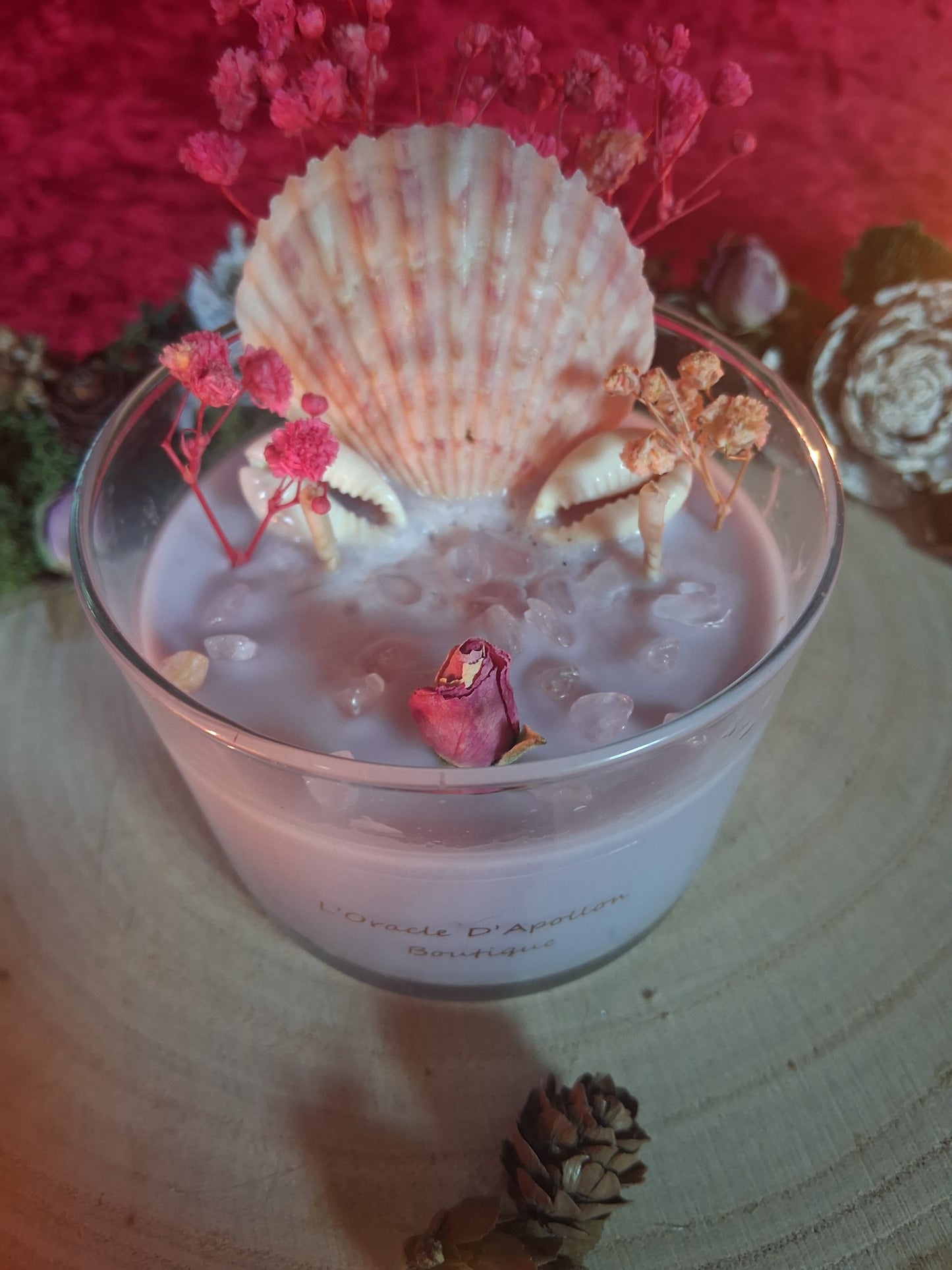 Bougie Artisanale « Antéros » parfumée