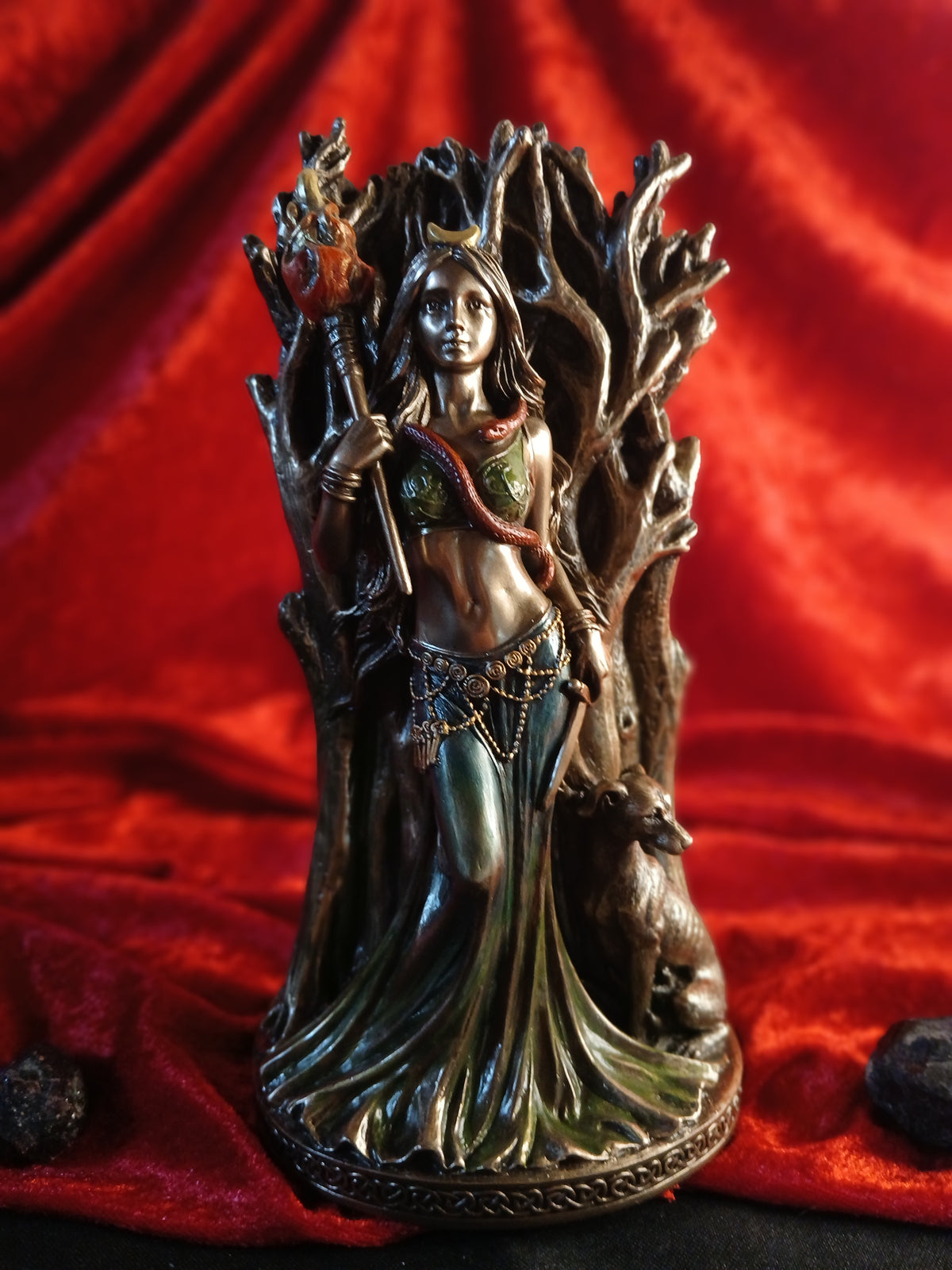 Statue Hécate 21cm