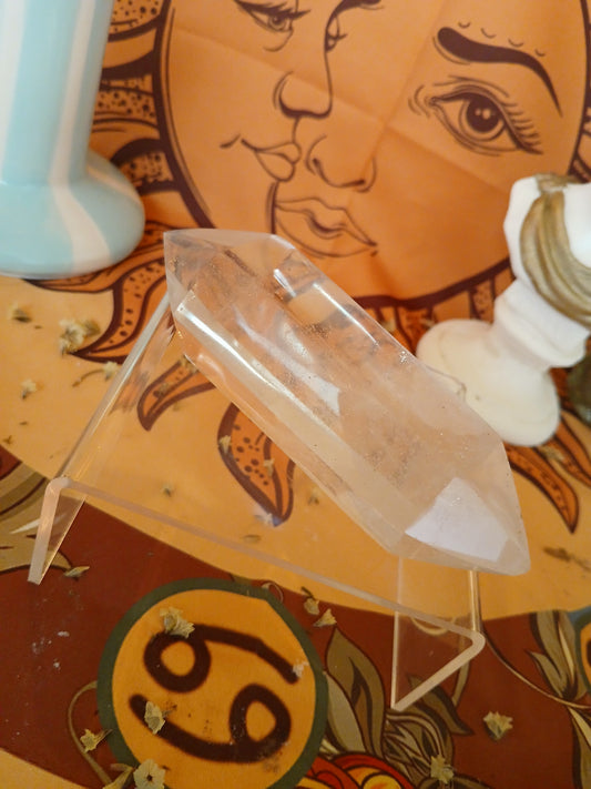 Cristal de roche pointe