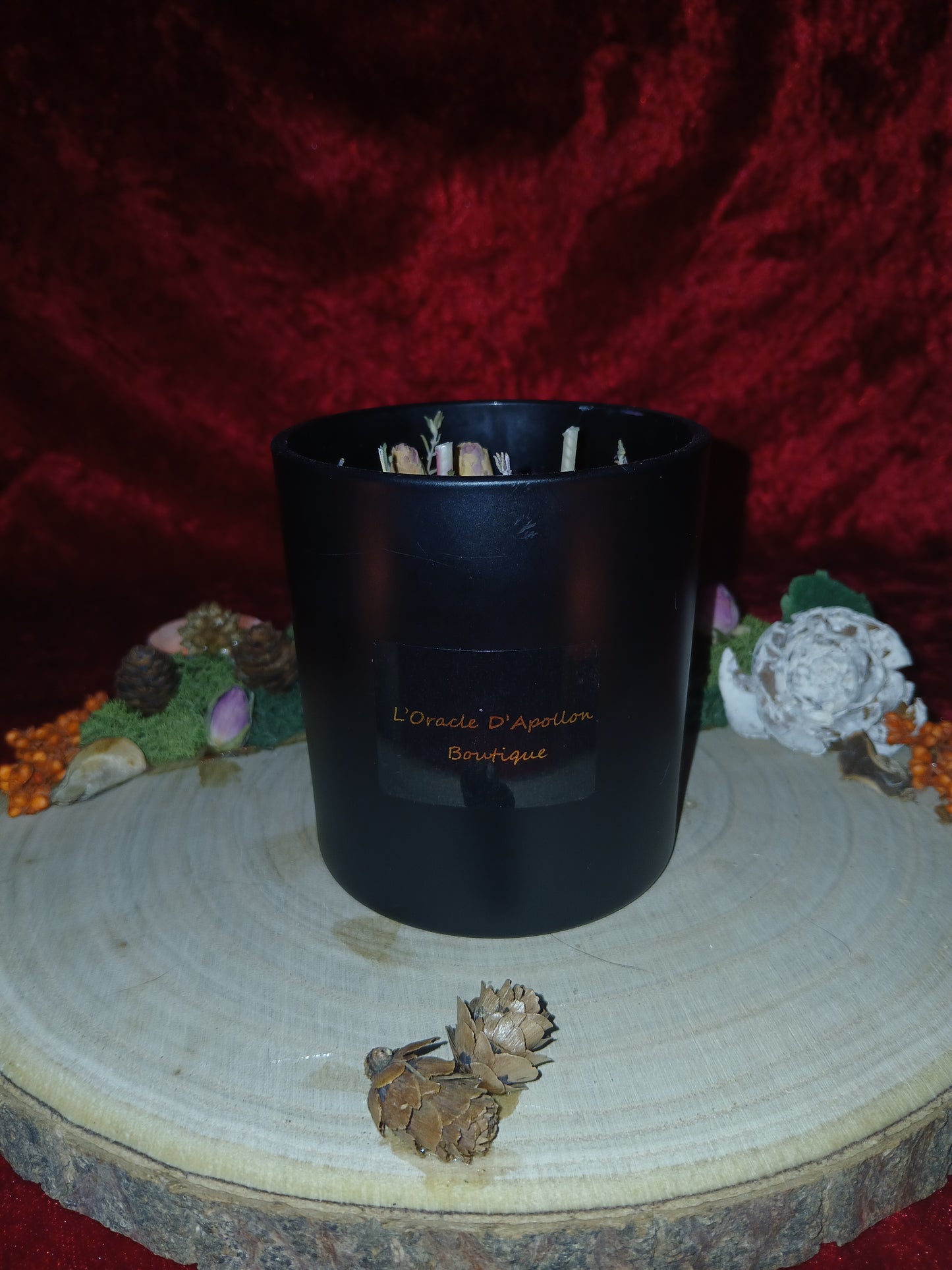 Bougie Baphomet " Le Fruit Défendu " parfumée