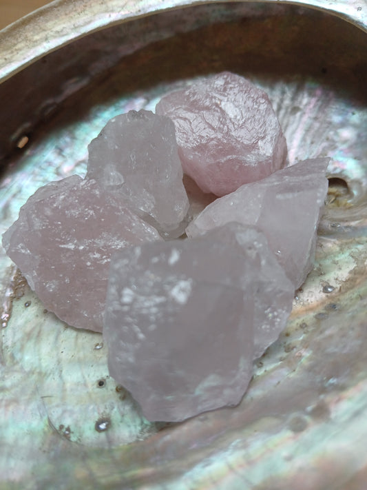 Quartz rose brut