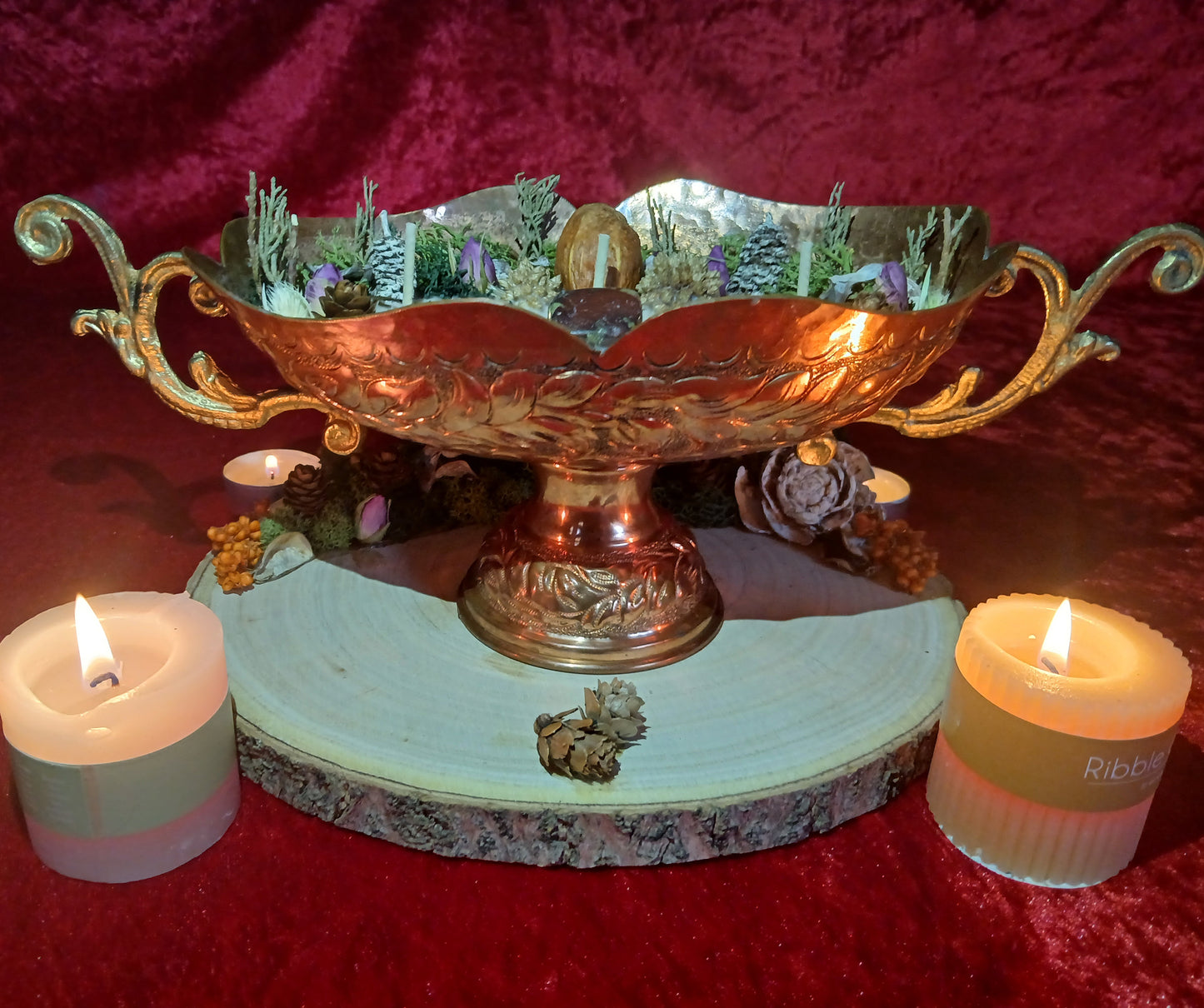 Bougie Artisanale parfumée « La Forêt D’Artémis »