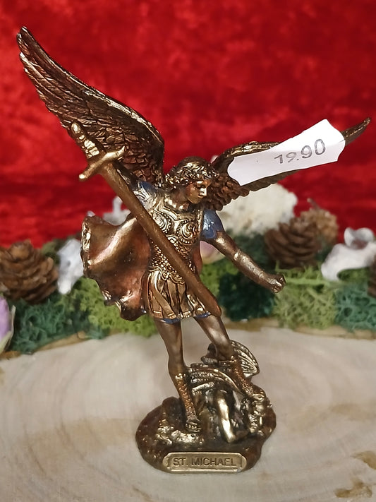 Statuette Véronese Design - Saint Michel environ 10cm