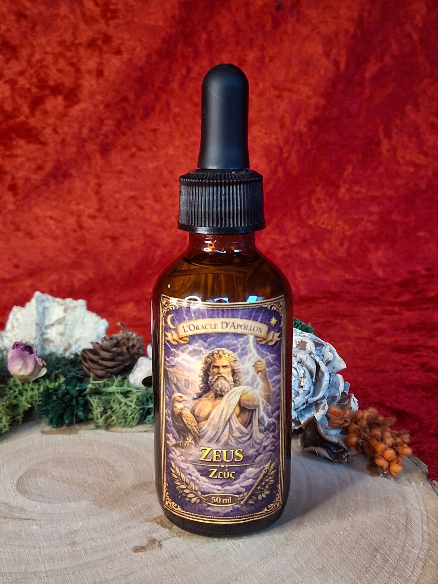 PRÉCOMMANDE - Huile Divinité Parfumée - Zeus