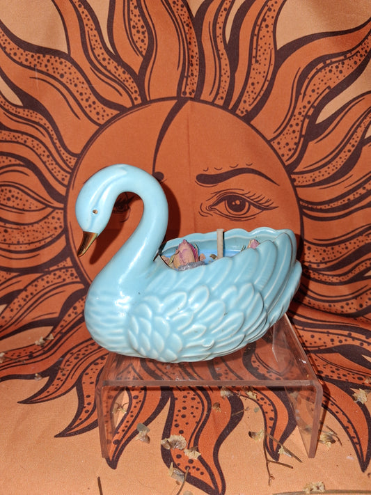 Bougie Artisanale parfumée "La danse amoureuse du cygne d’Aphrodite"