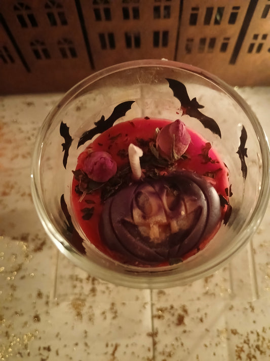 Bougie Artisanale parfumée "Passion De Samhain" 70ml