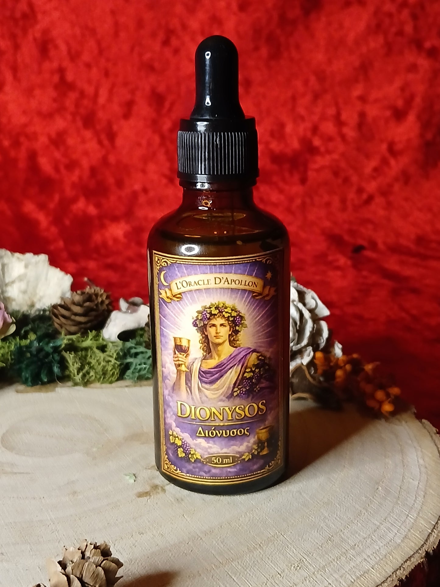 PRÉCOMMANDE - Huile Divinité Parfumée - Dionysos