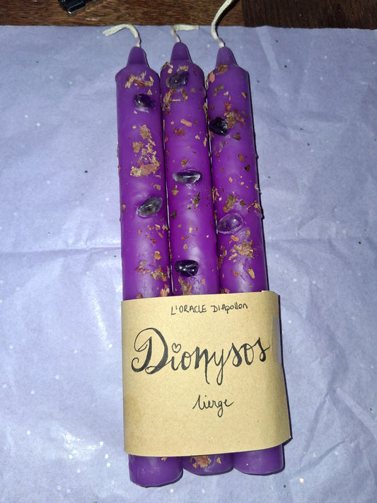 Cierges Dionysos x3