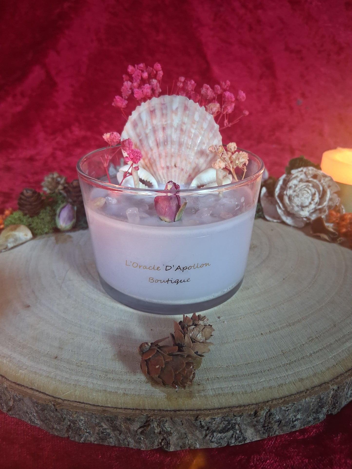 Bougie Artisanale « Antéros » parfumée