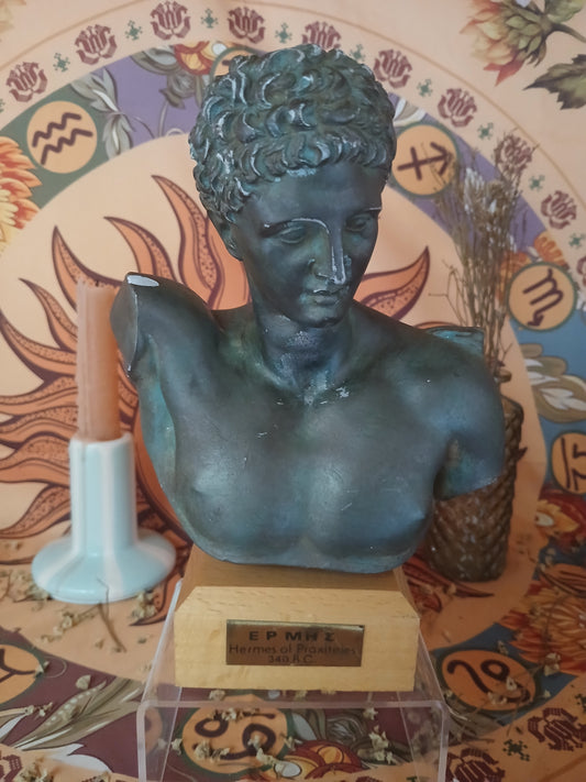 Buste Hermès en bronze