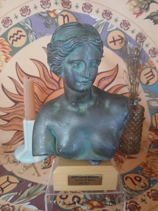 Statue Buste Aphrodite (Vénus de Milo) en bronze
