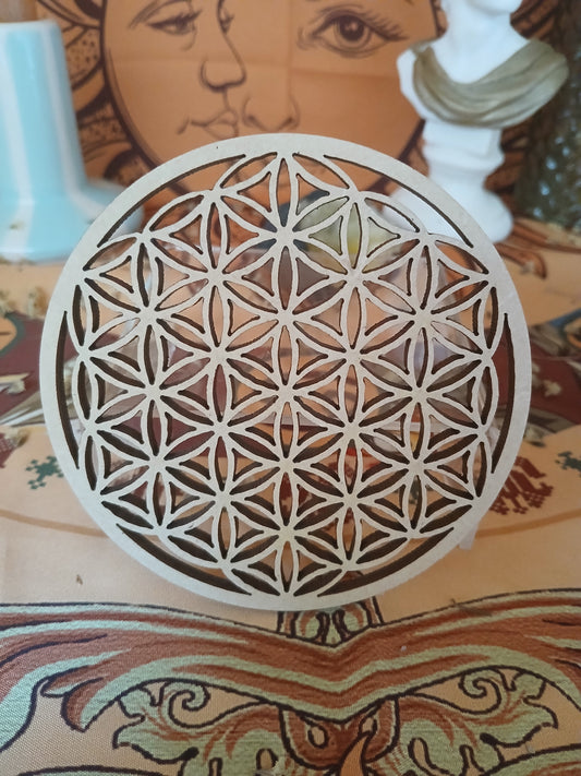 Fleur de vie bois
