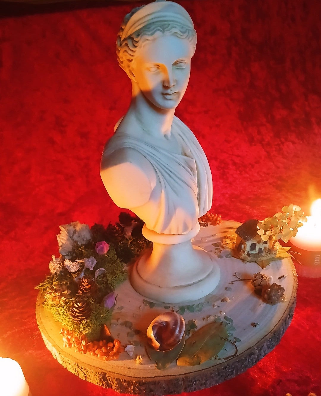 Buste Artémis en Albâtre