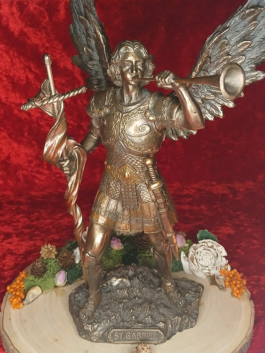Statue Véronese Design - Saint Gabriel 35cm