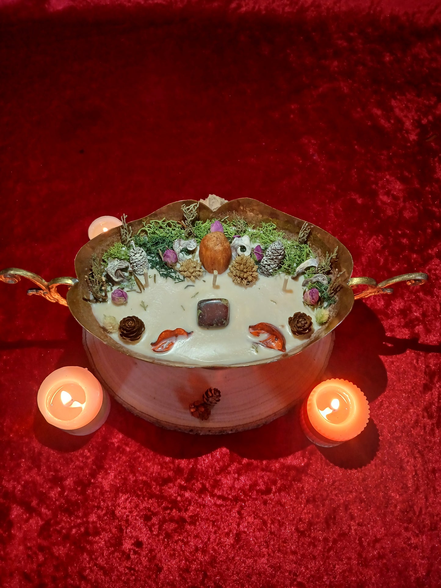 Bougie Artisanale parfumée « La Forêt D’Artémis »