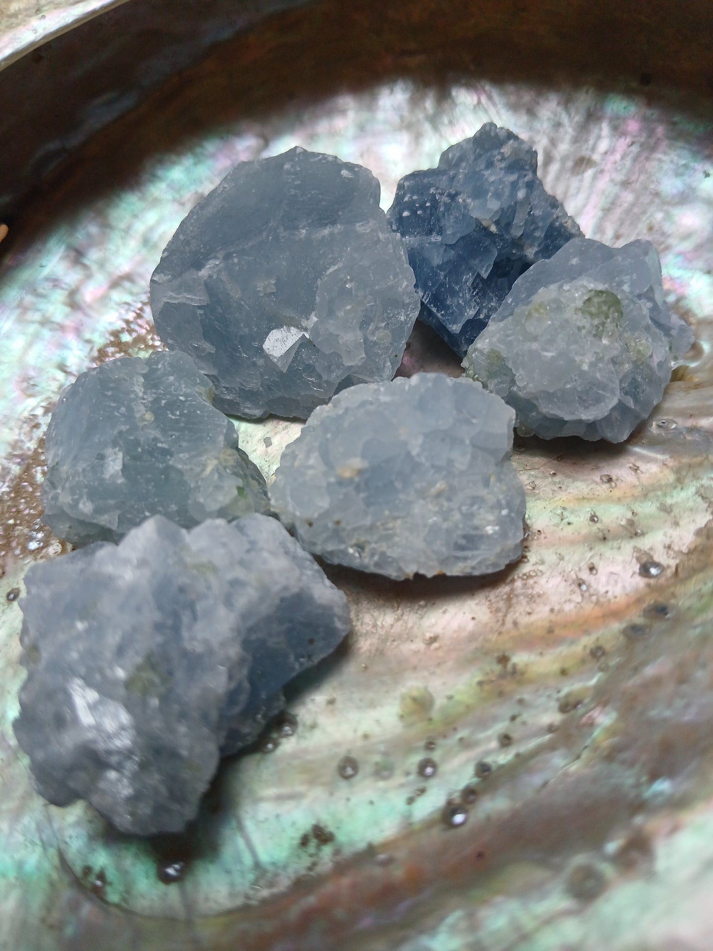 Calcite bleue brute