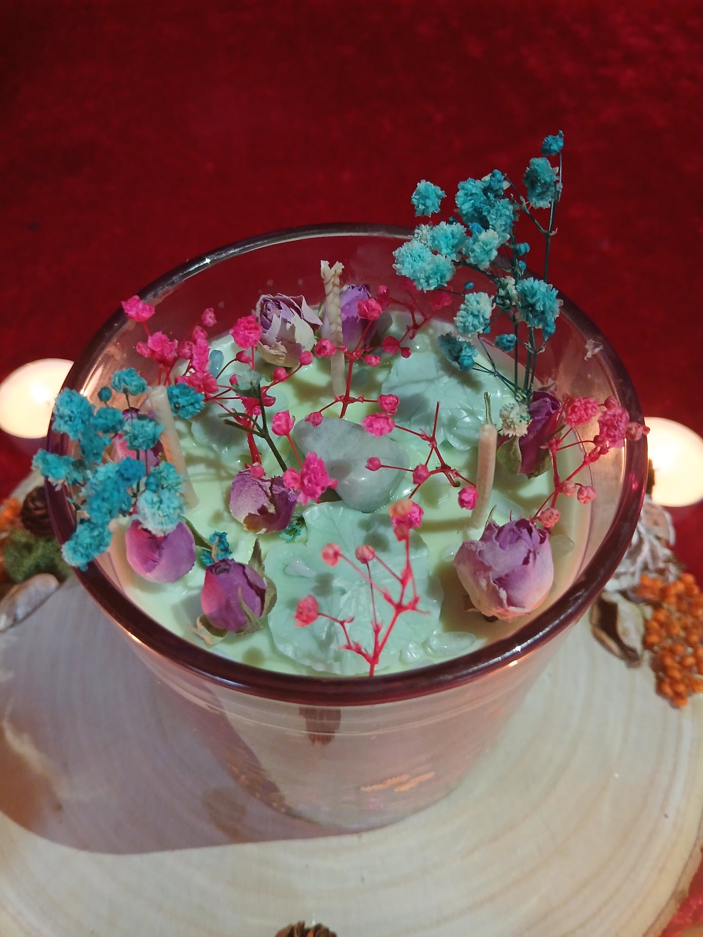 Bougie Artisanale Héra « Le Jardin d’Héra » parfumée