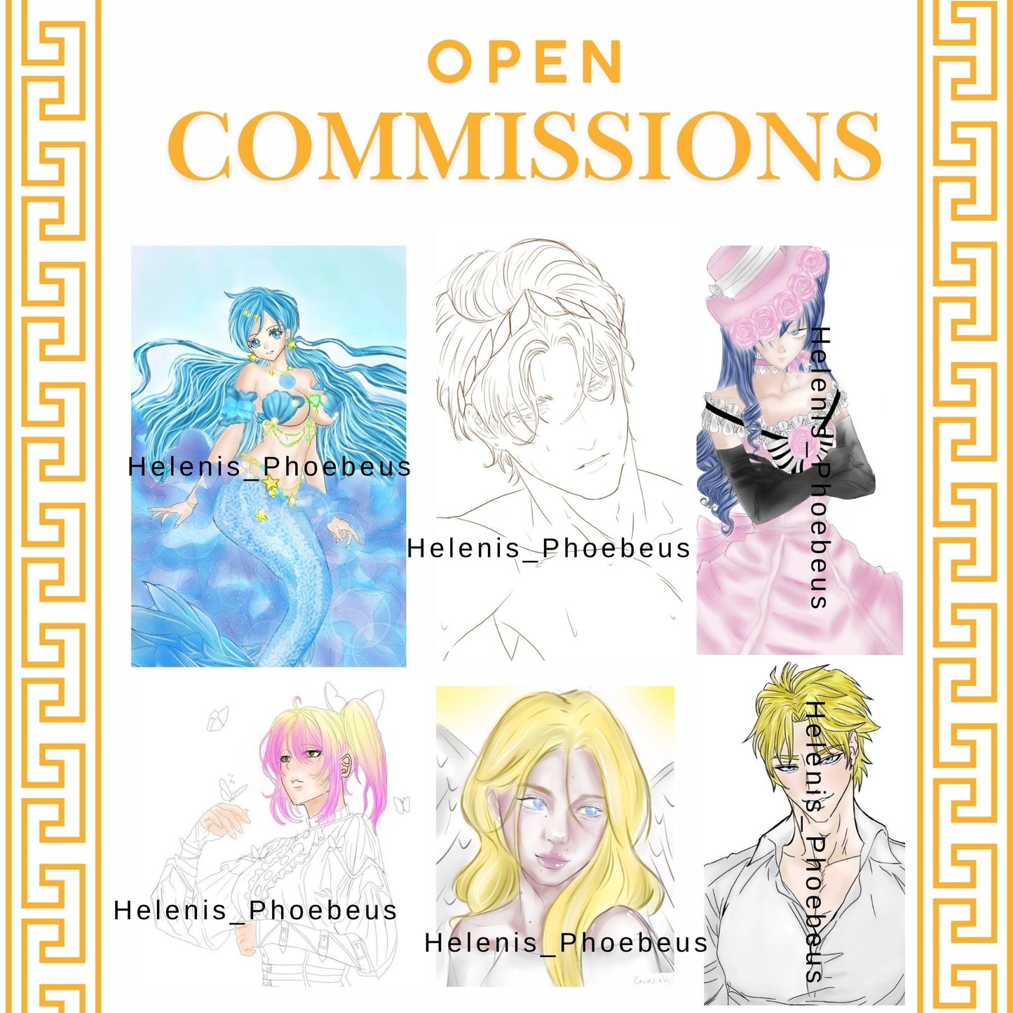 OPEN ARTIST COMMISSIONS - sous devis !