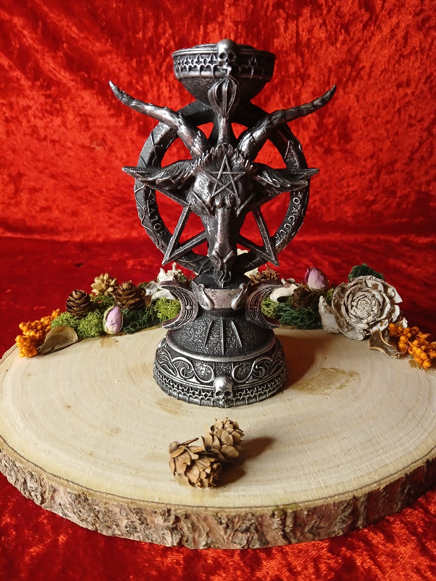 Bougeoir Baphomet