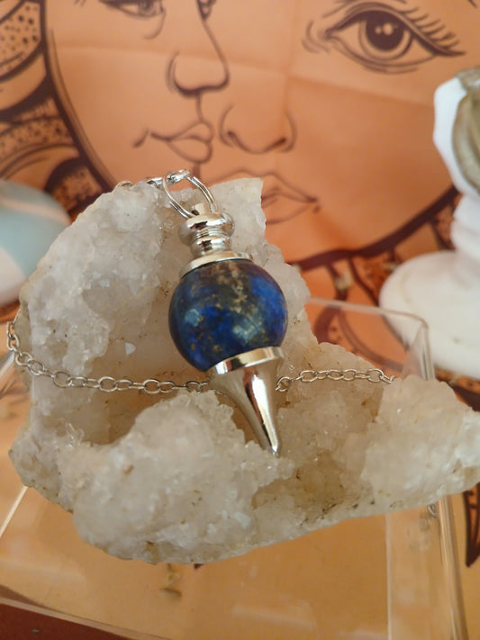 Pendule Lapis Lazuli boule