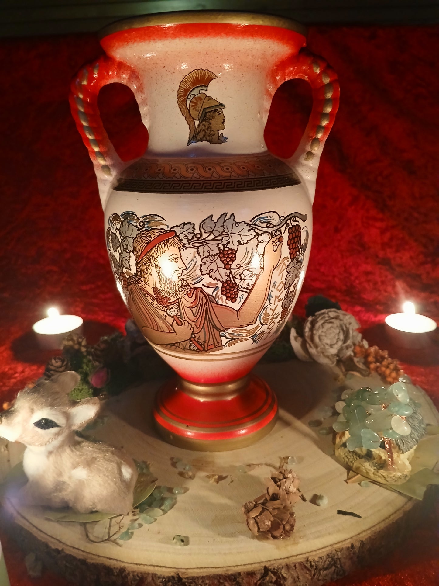 Jarre Artémis/Athéna/Dionysos 18cm