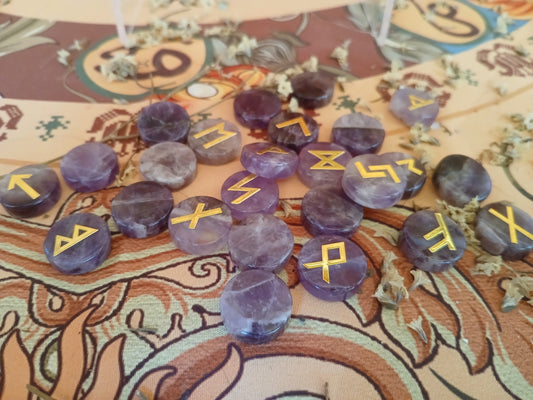 Runes en Améthyste