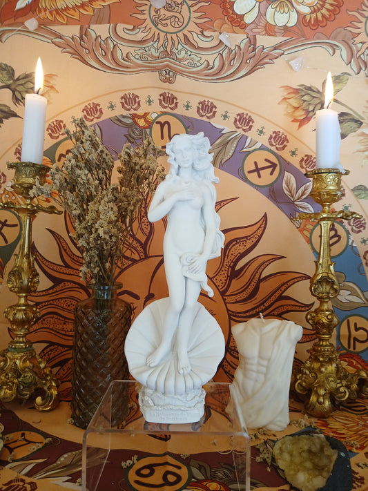 Statue La Naissance de Vénus par Botticelli (19cm)