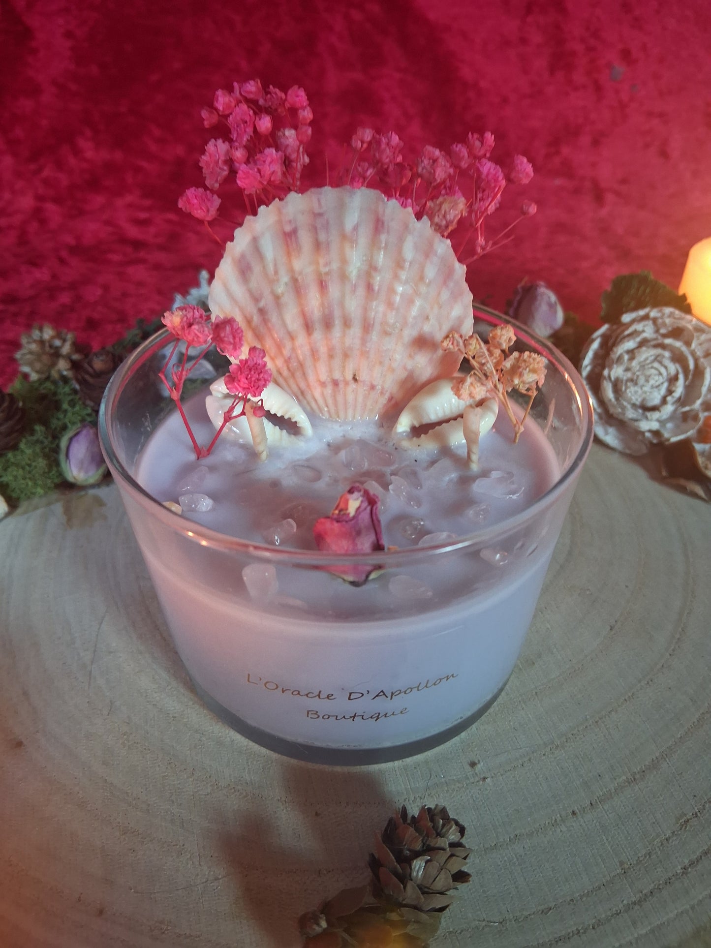 Bougie Artisanale « Antéros » parfumée